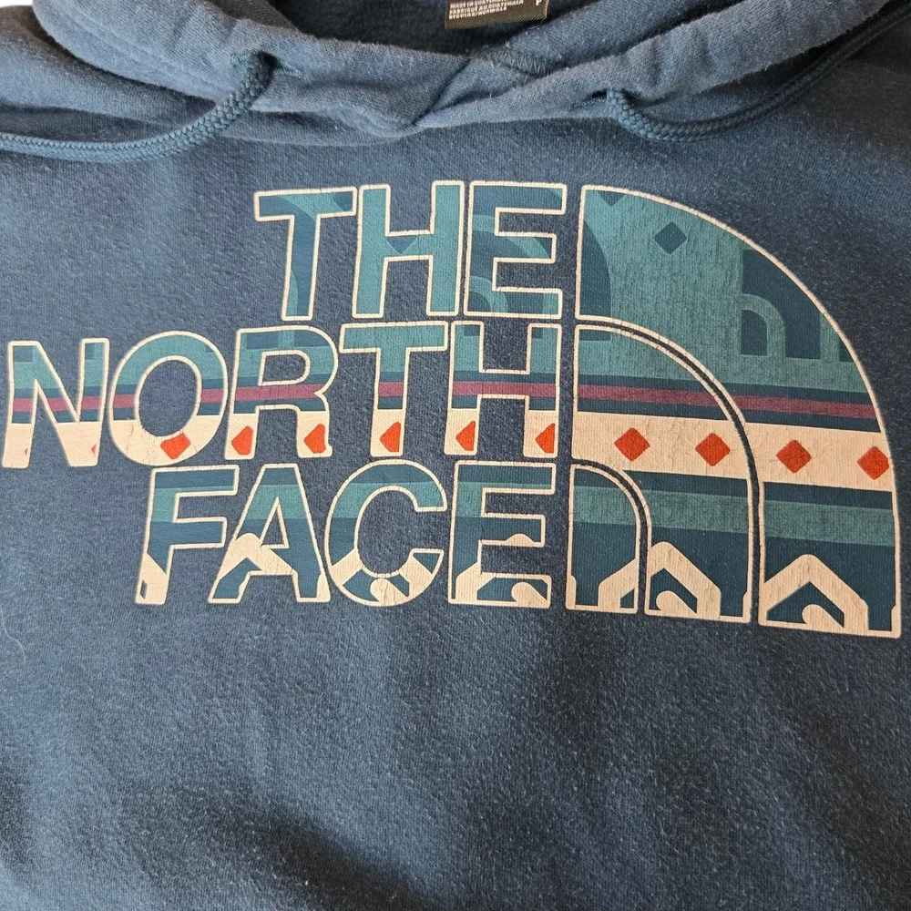 The North Face Mens Athletic Half Dome Hoodie‎ Size Small Pullover Training Gym